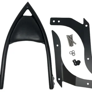 Highway Hawk Sissy Bar "Arch" für Yamaha XVS 1300 Custom- Höhe vom Fender ca. 400 mm hoch in schwarz - komplett mit Halterung Günstig