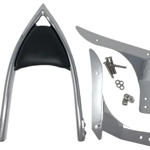 Highway Hawk Sissy Bar "Arch" für Yamaha XVS 1300 Custom- Höhe vom Fender ca. 400 mm hoch in chrom - komplett mit Halterung Rabatt