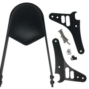 Highway Hawk Sissy Bar "Wide" für Yamaha XV950 Bolt XV950R - Höhe vom Fender ca. 400 mm hoch in schwarz - komplett mit Halterung Super-Preis