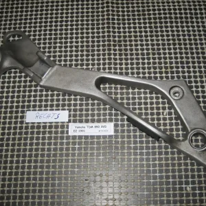 Yamaha TDM 850 3VD Fußraste Sozius und Auspuff rechts Aufnahme Geprüft