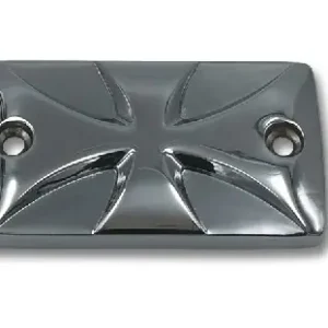 Ausverkauf Highway Hawk Bremszylinderdeckel Kupplungszylinderdeckel "Gothic" für Suzuki VS 600-1400 Intruder, Suzuki VZ 800 Marauder, Suzuki VL 800 Volusia -06, Suzuki VL 1500 Intruder -05