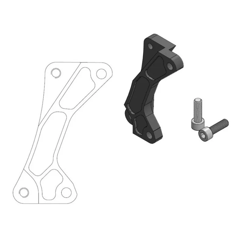 Moto-Master Bremssattel-Adapter Supermoto Street Adapter 320 mm Ø 211011 Saisonangebot