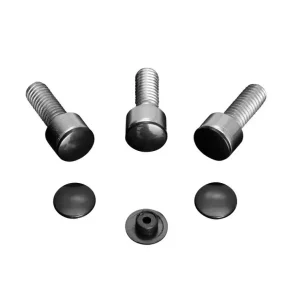 Highway Hawk Abdeckkappen schwarz für Inbusschrauben M10 DIN 912 - 10 Stück Finale Aktion