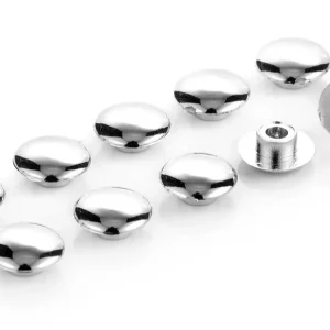 Schnäppchen Highway Hawk Abdeckkappen verchromt für Inbusschrauben M10 DIN 912 - 10 Stück