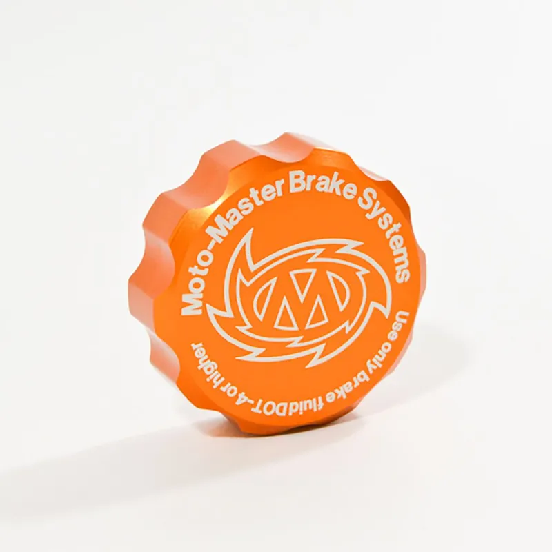 Schnäppchen Moto-Master Bremsflüssigkeitsdeckel orange f. 213012 213003