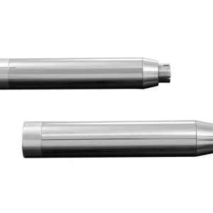 Highway Hawk Auspuffanlage slip-on system "Straight cut" chrom für Harley Davidson - FXDB/I - FXDC Sofort Bestellen