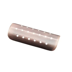 Heißes Angebot Highway Hawk Hitzeschutz Hitzeschild "Shotgun" Auspuff Krümmer Motorrad d = 60 mm L = 150 mm Kupfer Look (1 Stück)