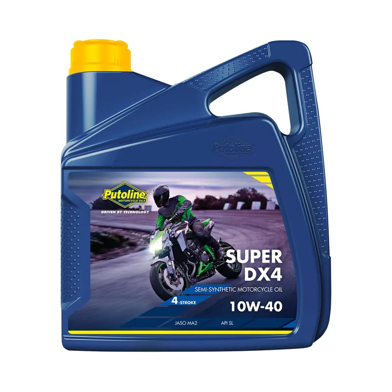 Putoline Öl 4Takt 10W40 4 Liter Motoröl Super DX4 Road teilsynthetisch 70087 Ausverkauf