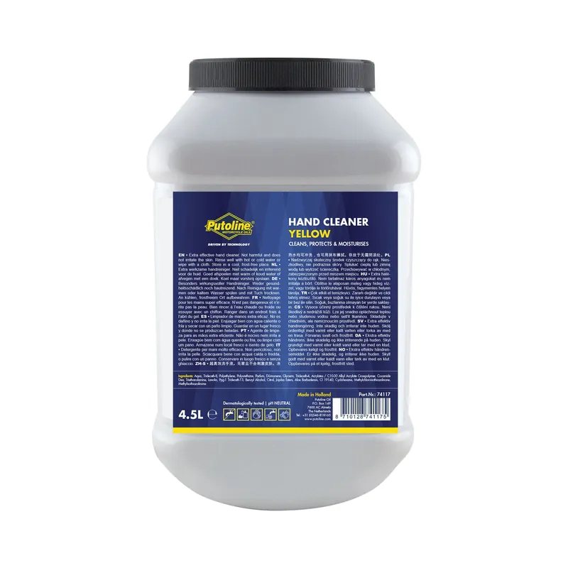 Putoline Handreiniger Gel 4,5 Liter Dose Hand Cleaner Yellow 74117 Garantierte Lieferung