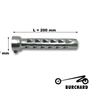 Highway Hawk Universal Motorrad Auspuff Schalldämpfer Einsatz Baffle DB Killer d=47mm L=200mm Garantierte Lieferung