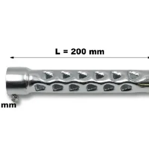 Neue Ware Highway Hawk Universal Motorrad Auspuff Schalldämpfer Einsatz Baffle DB Killer d=40-41mm L=200mm