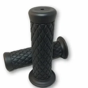 Abverkauf HIGHSIDER smart Custom Diamond Style Griffgummi Schwarz 1 Zoll (Paar)