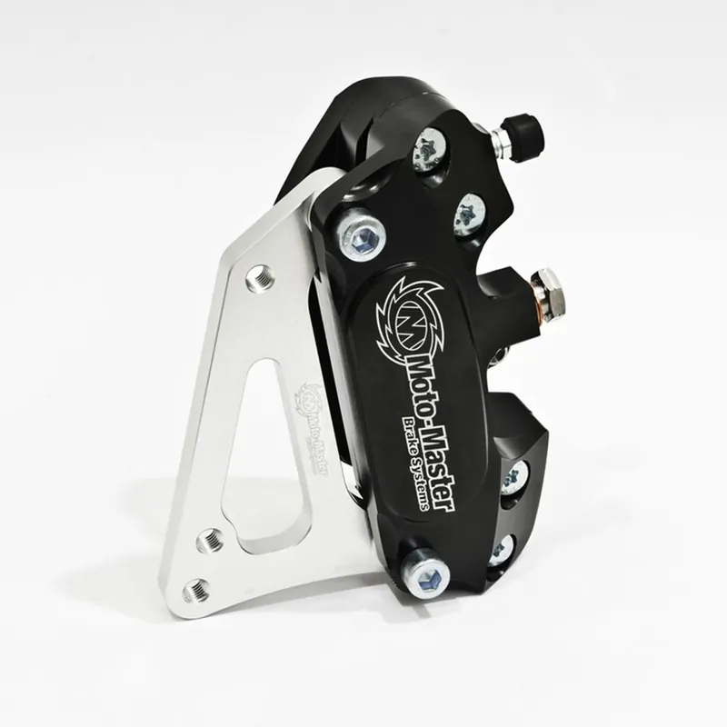 Wochenendangebot Moto-Master Bremssattel Supermoto 4-Kolben inkl Adapter 320 +Bremsbeläge 210021