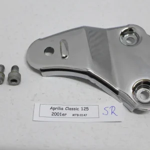 Aprilia Classic 125 MF Fußrastenaufnahme Halteplatte Halterung Fußraste Sozius rechts Preiswert