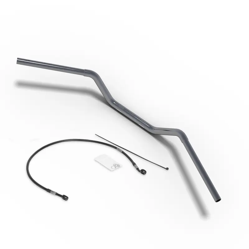 Solange Der Vorrat Reicht HIGHSIDER pro Flat Track L14 Lenkerkit 1 Zoll, Mit Bremsleitung, Für HD