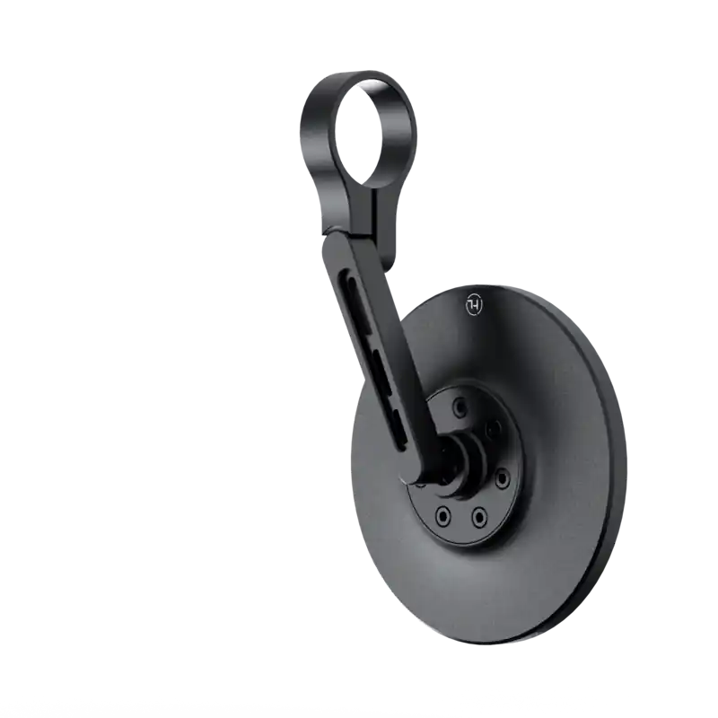 HIGHSIDER pro Klemme Schwarz Für Lenkerendenspiegel (1Stck) Garantierte Lieferung