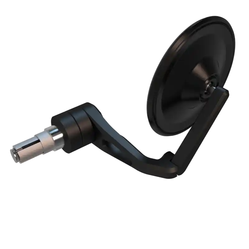 Kostenloser Versand HIGHSIDER smart Circula-S Force-Evo Lenkerendenspiegel Schwarz (1Stck.)