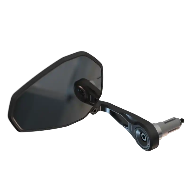 HIGHSIDER pro Ventura-RS Force-Evo Lenkerendenspiegel Schwarz (1Stck.) Neue Ware