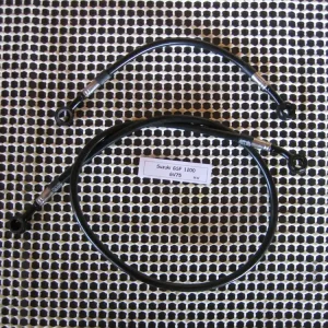 Günstig Suzuki GSF 1200 GV75A Bremsleitung Stahlflex hinten ABS 2 Leitungen