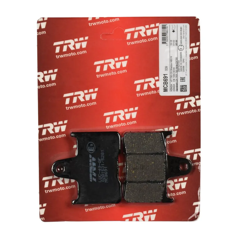 Expressversand TRW Bremsbelag organisch MCB691