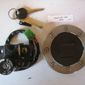 Suzuki GSF 1200 GV75A Schlosssatz ohne Sitzbankschloss Echt