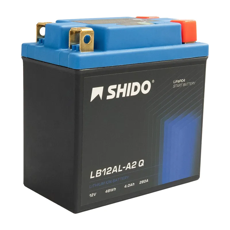 Preisknaller Shido Batterie 12V 4AH12AH YB12AL-A2 Lithium-Ionen 51213 LB12AL-A2 Q LION -S-