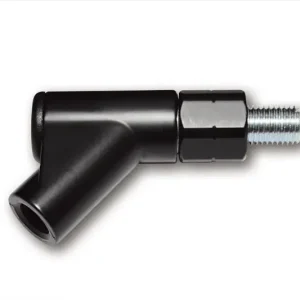 Jetzt Kaufen HIGHSIDER smart Spiegeladapter Schwarz M10x1,25, Linksgewinde