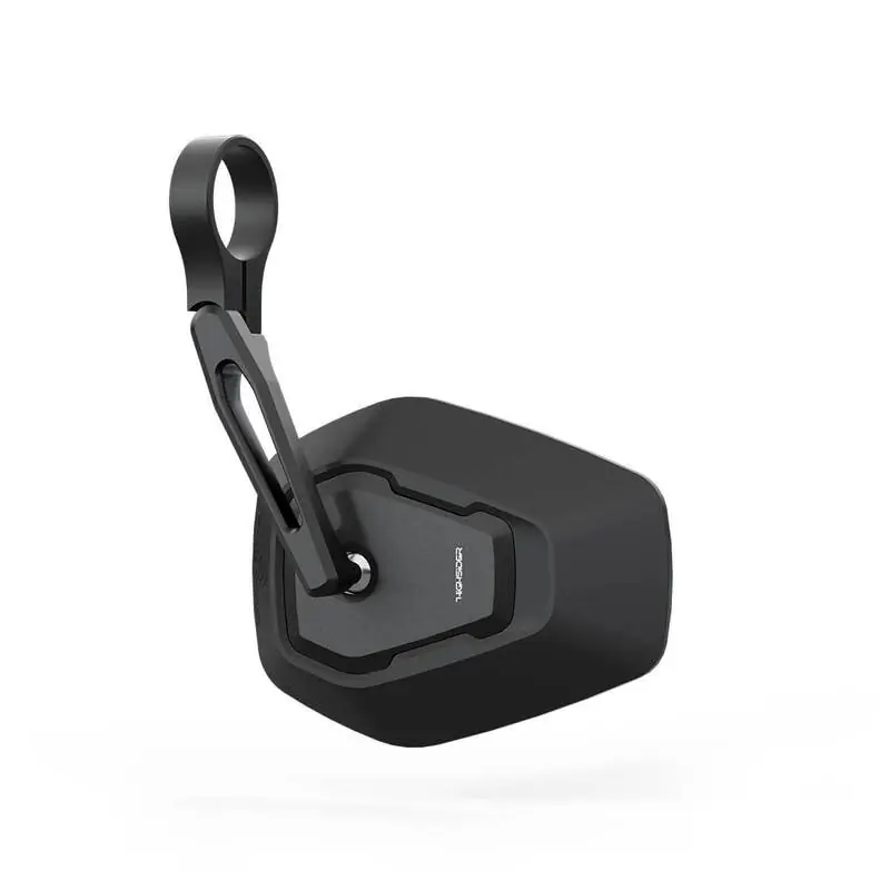 HIGHSIDER pro Lenkerendenspiegel Esagano-RS Schwarz/Schwarz Kurz (1Stck.) Highlight