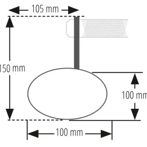 Zertifiziert HIGHSIDER pro Lenkerendenspiegel Montana-Slim Schwarz Kurz (1Stck.)