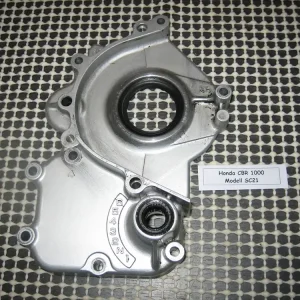 Zertifiziert Honda CBR 1000 SC21 Ritzelabdeckung innen