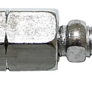 Spiegeladapter mit M8 Linksgewindebolzen, passend für alle Spiegel die im Stiel ein M8 Gewinde haben. Echt