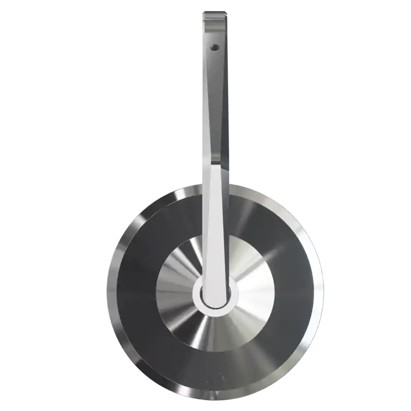 Billig HIGHSIDER MONTANA Lenkerendenspiegel, rund, Aluminium Kopf, für 1 Zoll und 7/8 Zoll Lenker, E-geprüft