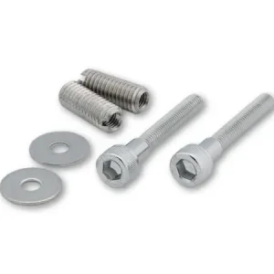 M8 Lenkeradapter für diverse  BMW Modelle, ermöglicht es, die beliebten HIGHSIDER Lenkerendengewichte, Lenkerendenspiegel oder Hebelschützer am Originallenker der BMW Motorräder zu montieren, 2 x Gewindehülsen, 2 x Unterlegscheiben, 2 x M5 Schrauben. <b Bestpreis