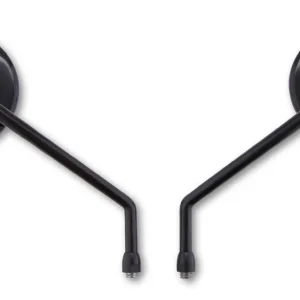 Neu HIGHSIDER CLASSIC Spiegel, Aluminium, mit M10 x 1.25 mm Rechtsgewinde und ein Adapter für Linksgewinde, E-geprüft, Paar