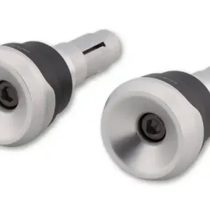 HIGHSIDER AKRON-LS Lenkergewichte mit Lenkerendenspiegelaufnahme, für alle HIGHSIDER und SHIN YO Lenkerendenspiegel mit Lenker Außenklemmung, schwarz mit Kappe in verschiedenen Farben, Paar. Neu Im Sortiment