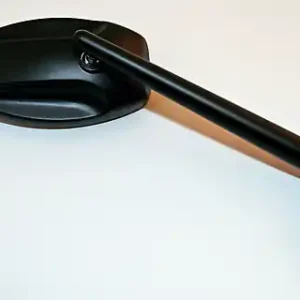 Nur Heute SHIN YO FERRARA, Universalspiegel Stiel verstellbar, incl. einem extra Adapter M10x1.25 mm Linksgewinde.Nicht zur Verwendung im Straßenverkehr! schwarz