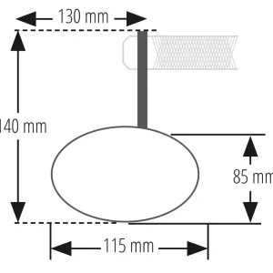 HIGHSIDER VICTORY-SLIM Lenkerendenspiegel, kurze Version, schwarz seidenmatt, unglaublich schlank, der Spiegelkörper ohne Kugelaufnahme nur ca. 5 mm dünn, E-geprüft, Stück. Preiswert
