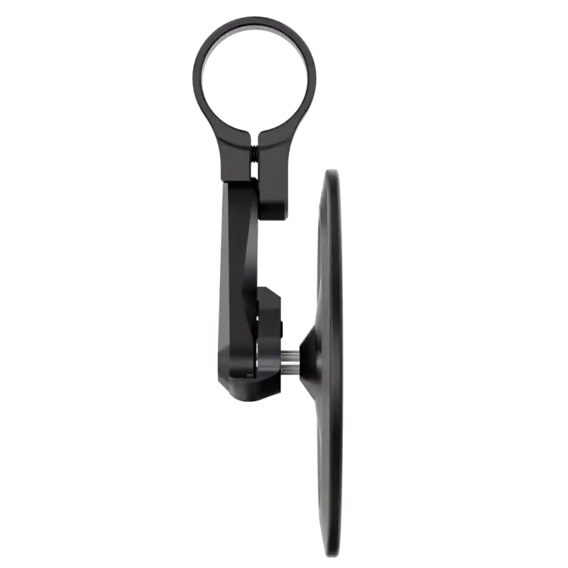 Preisreduziert HIGHSIDER MONTANA-SLIM Lenkerendenspiegel, kurze Version, schwarz seidenmatt, unglaublich schlank, der Spiegelkörper ohne Kugelaufnahme nur ca. 5 mm dünn, E-geprüft, Stück.&ampnbsp