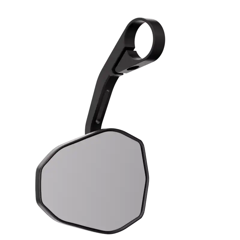 Nur Heute HIGHSIDER VICTORY-X Lenkerendenspiegel, schwarz, für 1 Zoll und 7/8 Zoll, Stück