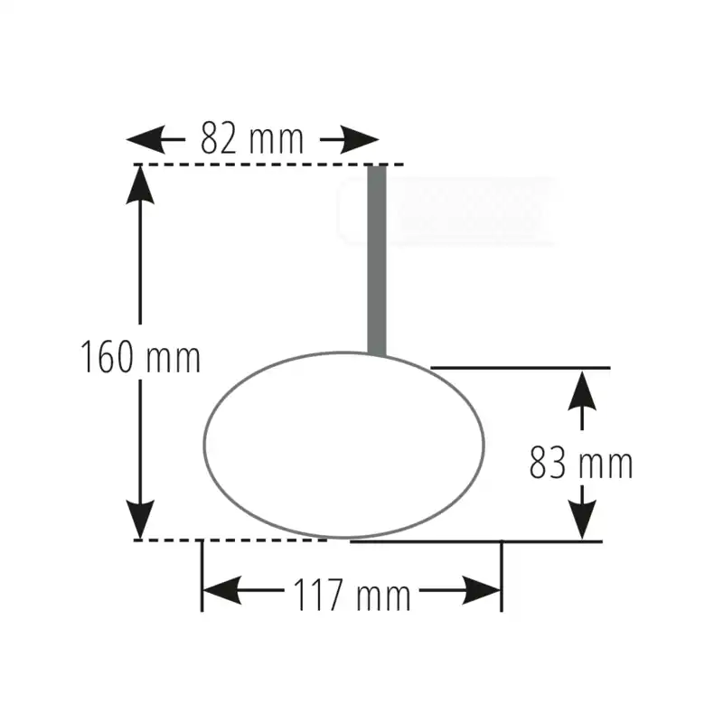 Nur Heute HIGHSIDER VICTORY-BLAST EVO Lenkerendenspiegel, Oberfläche fein perlgestrahlt in schwarz seidenmatt, mit Adapterset, Stück
