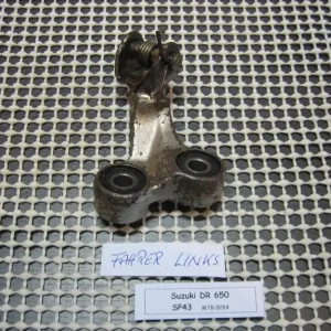 Suzuki DR 650 SP43B Rastenhalterung Fahrer links silber Kostenfreie Lieferung