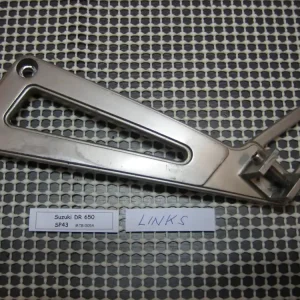 Suzuki DR 650 SP43B Rastenhalterung Sozius links gold Saisonangebot