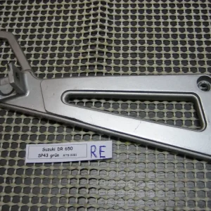 Suzuki DR 650 SP43B Rastenhalterung Sozius rechts silber Top-Seller