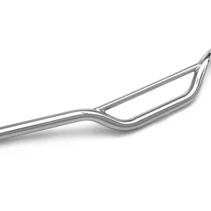 Highway Hawk Lenker "BMX 10" 760mm breit 80 mm hoch für "1" (25,4 mm) Klemmung mit 3 Loch Bohrung chrom TÜV Neue Ware