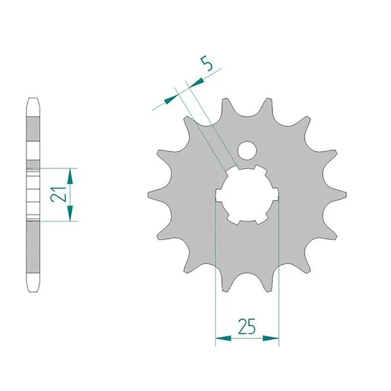AFAM Ritzel #520 14 Zähne 24300-14 Expressversand