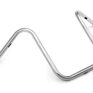 Highway Hawk Lenker "Hawk King 40" 810mm breit 400mm hoch für "1" (25,4 mm) Klemmung mit 3 Loch Bohrung chrom TÜV Markenware