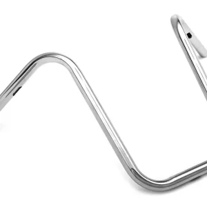 Expressversand Highway Hawk Lenker "Narrow Ape 40" 700mm breit 400 mm hoch für "1" (25,4 mm) Klemmung mit 3 Loch Bohrung chrom TÜV