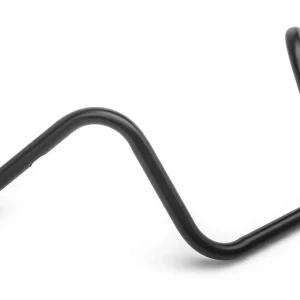 Markenprodukt Highway Hawk Lenker "Narrow Ape 30" 700mm breit 280 mm hoch für "1" (25,4 mm) Klemmung mit 3 Loch Bohrung schwarz matt TÜV