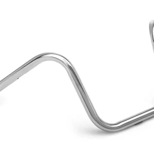 Highway Hawk Lenker "Narrow Ape 30" 700mm breit 280 mm hoch für "1" (25,4 mm) Klemmung mit 3 Loch Bohrung chrom TÜV Neuheit