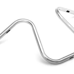 Geprüft Highway Hawk Lenker "Anfora 40" 740 mm breit 370 mm hoch für "1" (25,4 mm) Klemmung mit 3 Loch Bohrung chrom TÜV